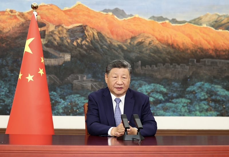 習(xí)近平在聯(lián)合國氣候變化峰會(huì)發(fā)表視頻致辭